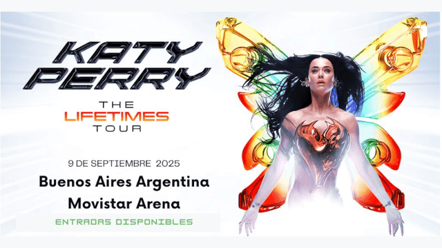 Katty Perry Argentina 2025