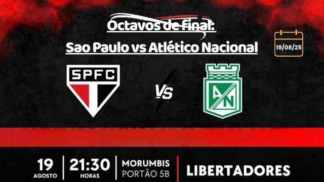 São Paulo vs Atlético Nacional